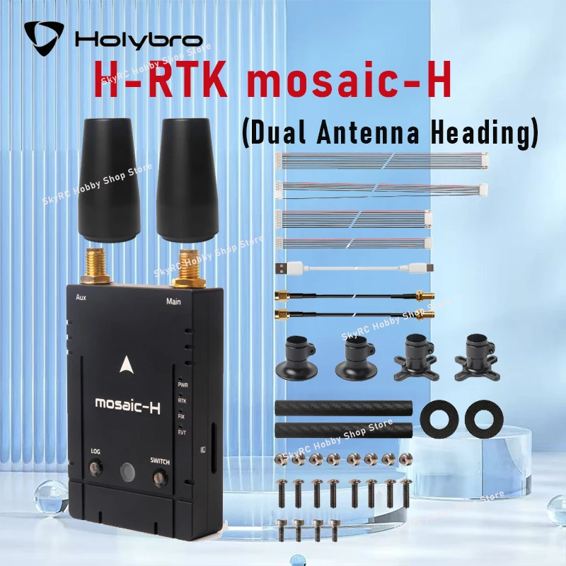 

Holybro H-RTK mosaic-H (Dual Antenna Heading) RTK GPS module IST8310 magnetometer For RC Drone/Quacopter/Mulitcopter/Airplane