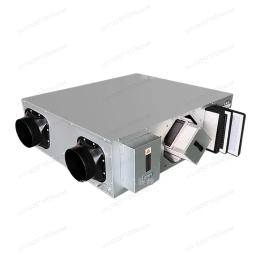 Energy Recovery Ventilator (ERV) System, Provides Fresh Filtered Air with Temperature Control, Quiet & Efficient