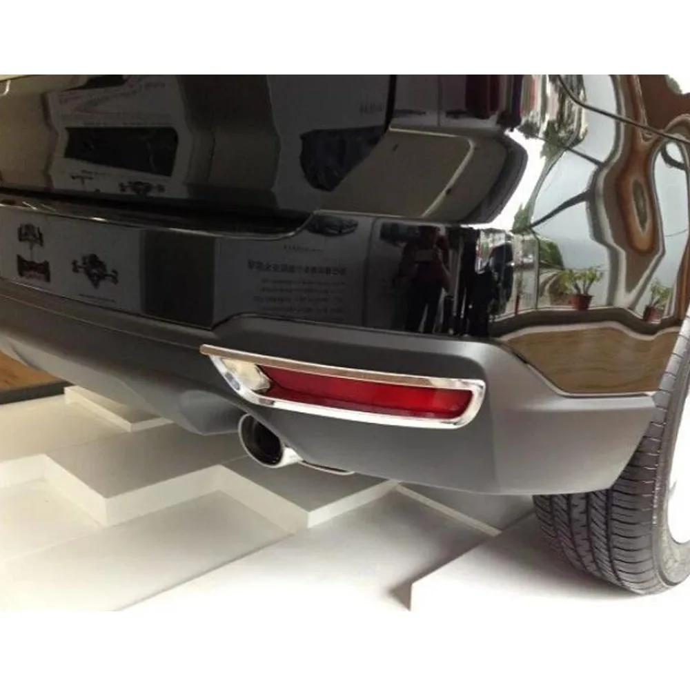 For Subaru Forester 2013 2014 2015 2016 2017 2018 Car Rear Fog Light Lamp Frame Stick Styling Cover Trim Stick Parts 2pcs