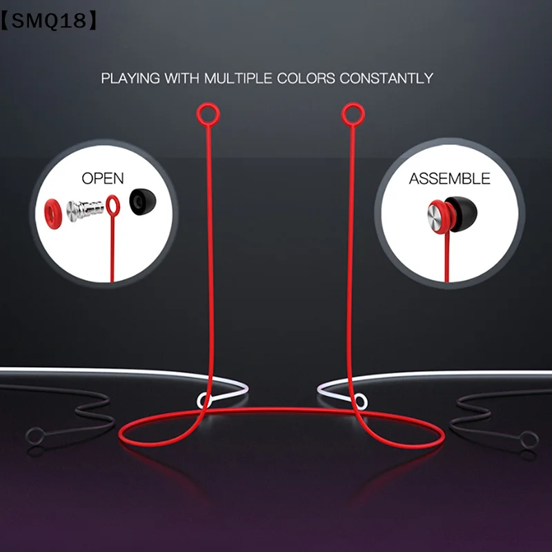 Outdoor Earplugs Earbud Lanyard Work Travel Sleep Connector Cord Anti-lost Rope Silica Gel Earphone Strap【SMQ】