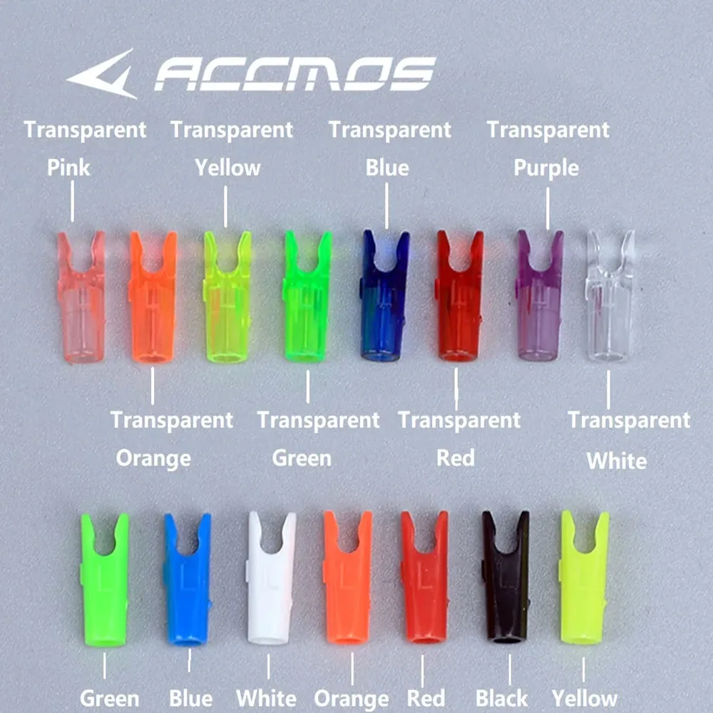 50pc Archery arrow nock S/L is used for various arrow shaft Bow Arrows Shooting pin tail accessories