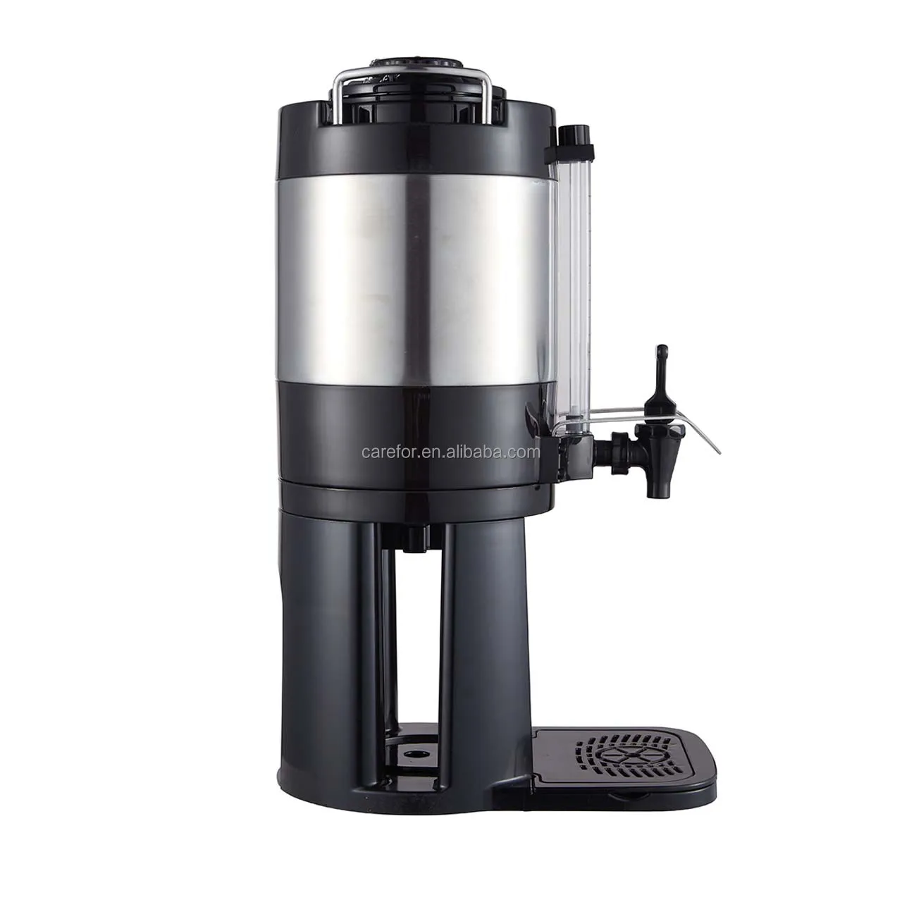 Commercial 4L/6L/8L Silver Stainless Steel Removable Gravity Coffee Dispenser With Patented Structure