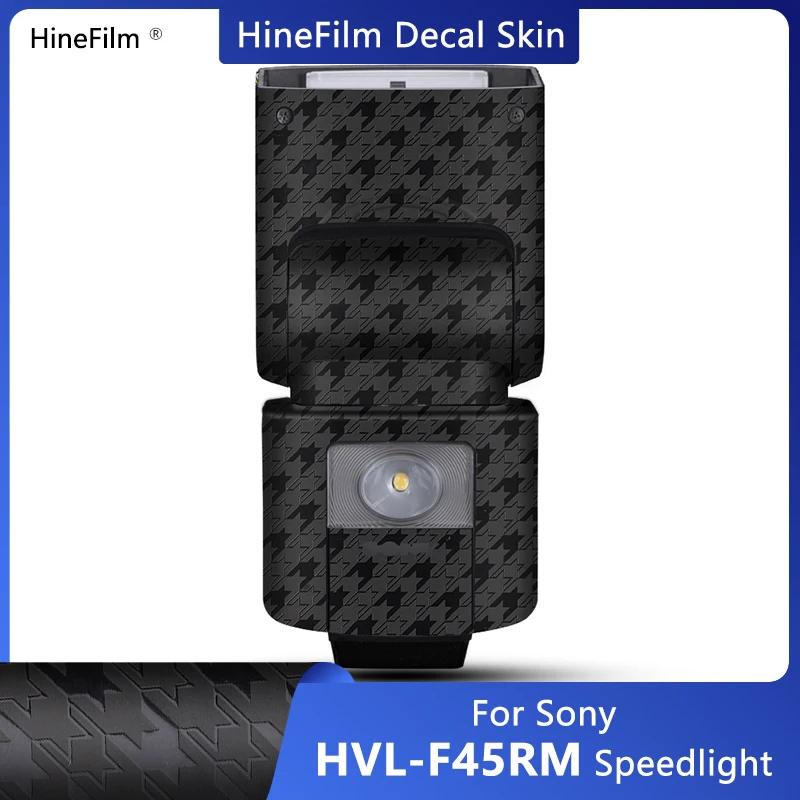 Hinefilm Skin for Sony HVL-F45RM Camera Speedlight Decal Skins Wrap Cover HVL F45RM Flash Sticker HVLF45RM Warp Film