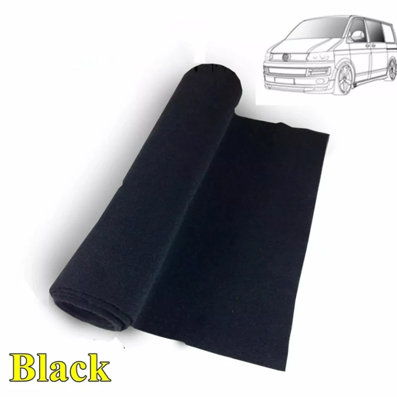 RV Non-Woven Fabric Flame Retardant Four-Way Stretch Carpet Backing Campervan Backing Carpet for Volkswagen T6 Transporter