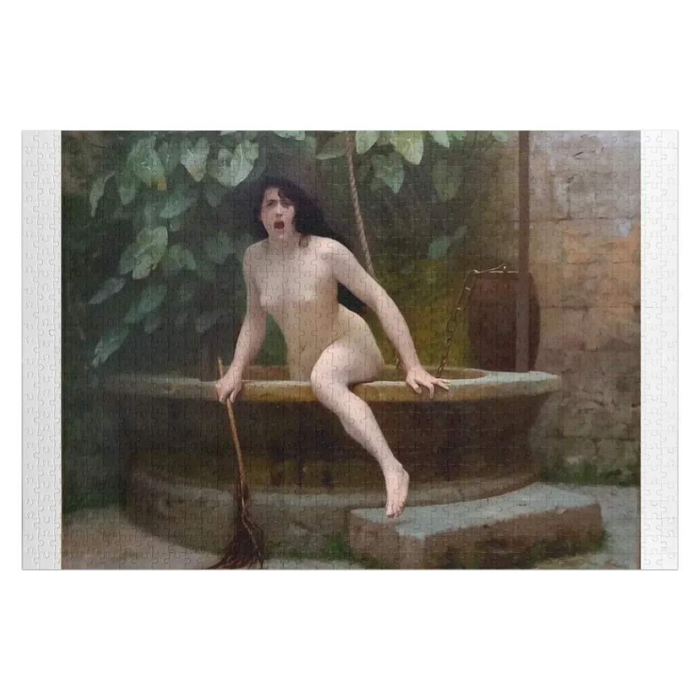 

TRUTH COMING OUT OF HER WELL TO SHAME MANKIND - JEAN-LEON GEROME Jigsaw Puzzle Personalised Name Jigsaw For Kids Puzzle