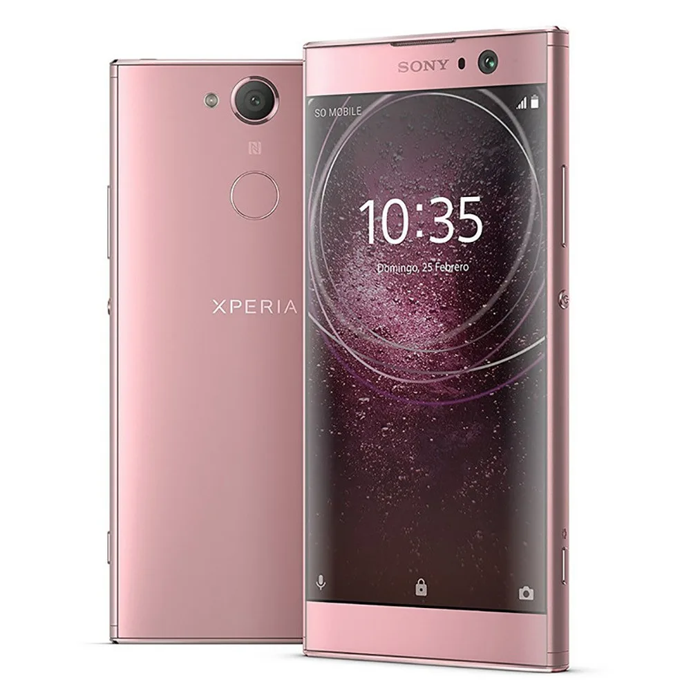 هاتف Sony Xperia L2 الأصلي غير مقفول بشاشة 5.5 بوصة وذاكرة وصول عشوائي 3 جيجابايت + 32 جيجابايت ROM هاتف محمول بشريحتين فردي/مزدوج 13 ميجابكسل + 8 ميجابكسل هاتف أندرويد L2 l2 #4