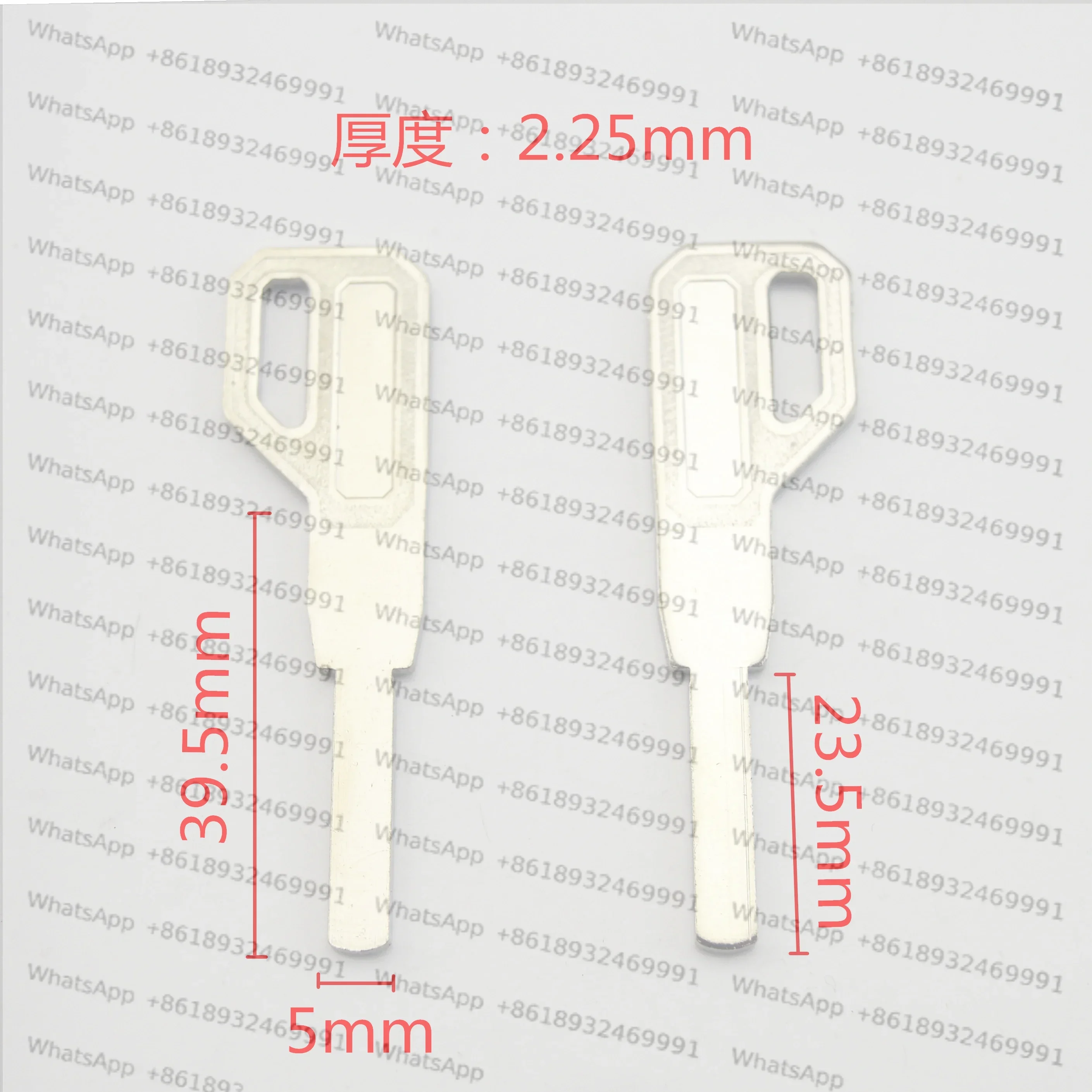 10pcs High-Quality Lock Cylinders Home Padlock Key Blanks for Locksmith Security Hardware Blank Keys