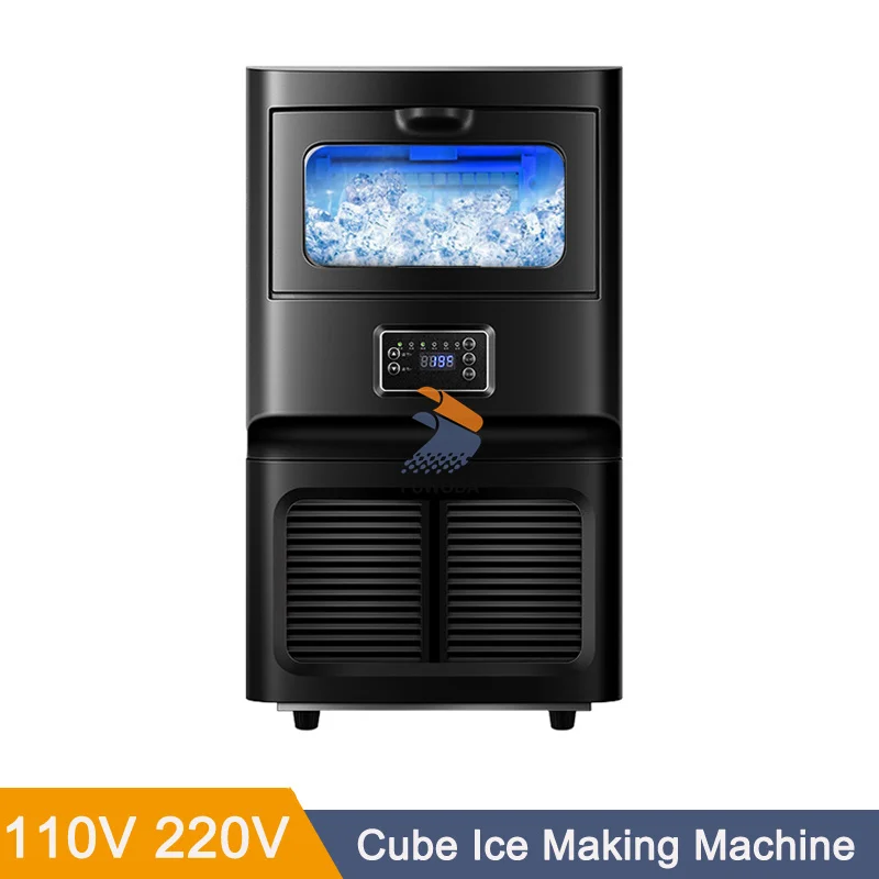 Commercial or Home Use Ice Cube Machine Electric Automatic Ice Maker 110V 220V Cube Ice Maker