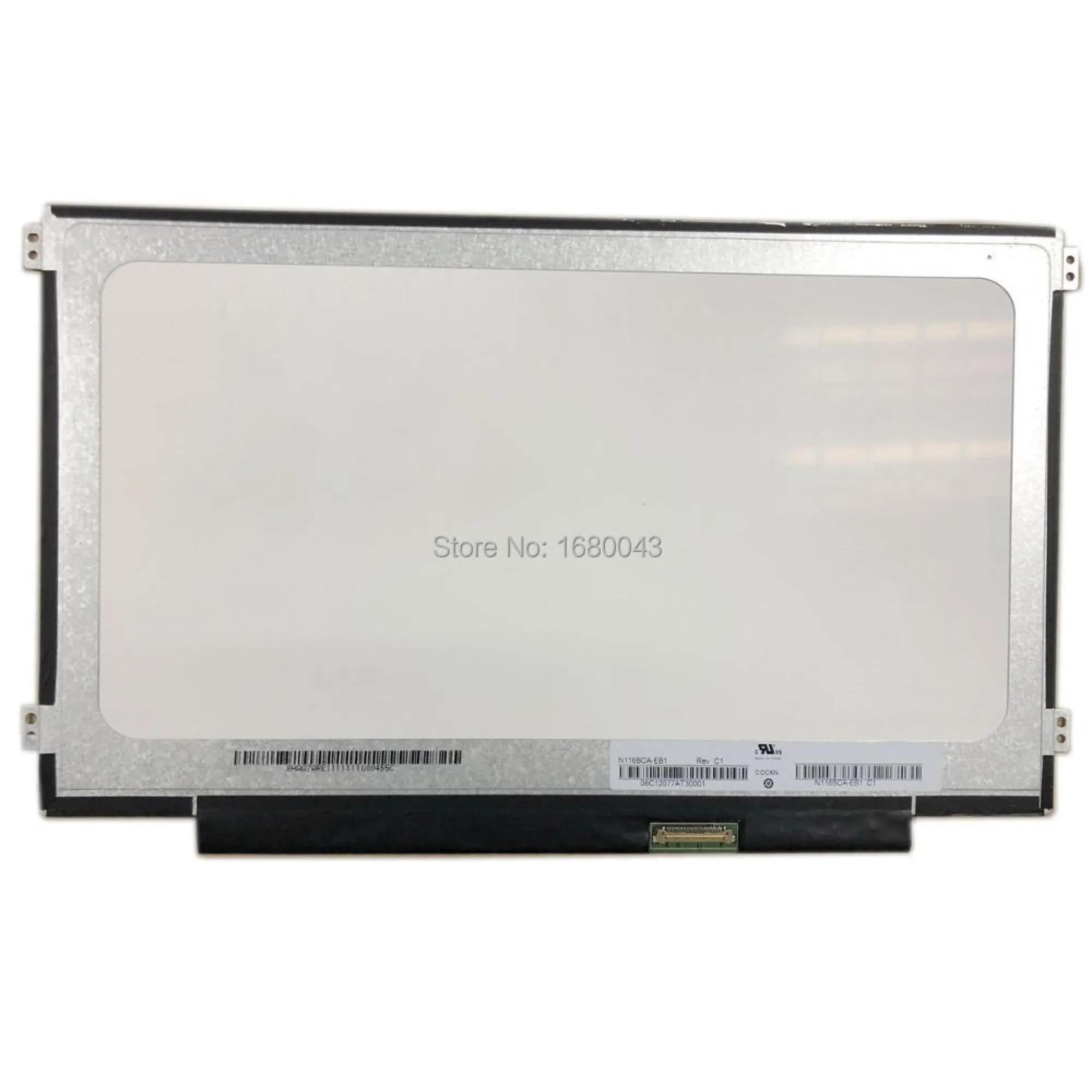 N116BCA-EB1 Rev C1 fit B116XAN04.0 LTN116AL02 N116BCA-EA1 IPS LCD Laptop Screen 30 PIN LEFT+RIGHT screw holes