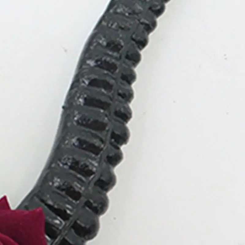 Halloween Duivel Hoorn Hoofddeksels Met Kant Roos Voor Volwassenen Kinderkostuum Feestkleding