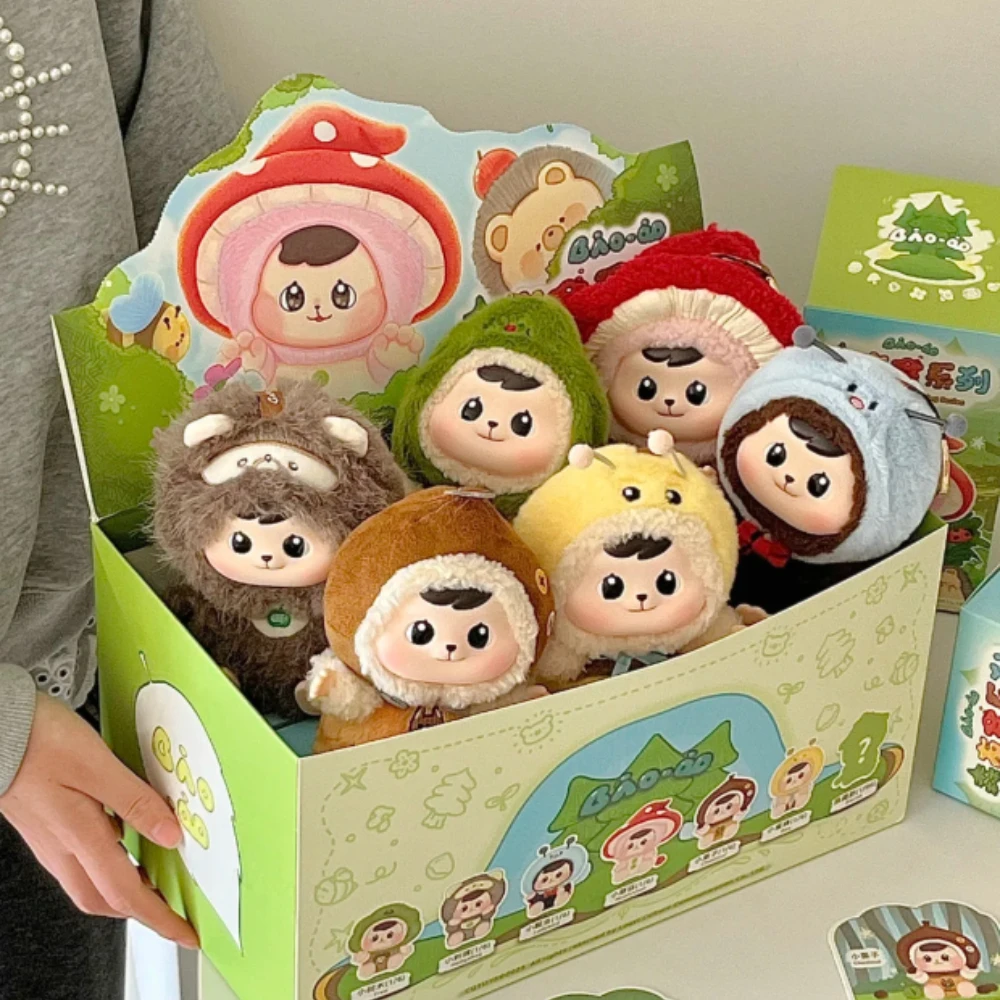 

Bao-ao Forest Friends Gathering Serise слепая коробка милая плюшевая виниловая кукла фигурка Mystery Box аниме фигурки Коллекция Модель