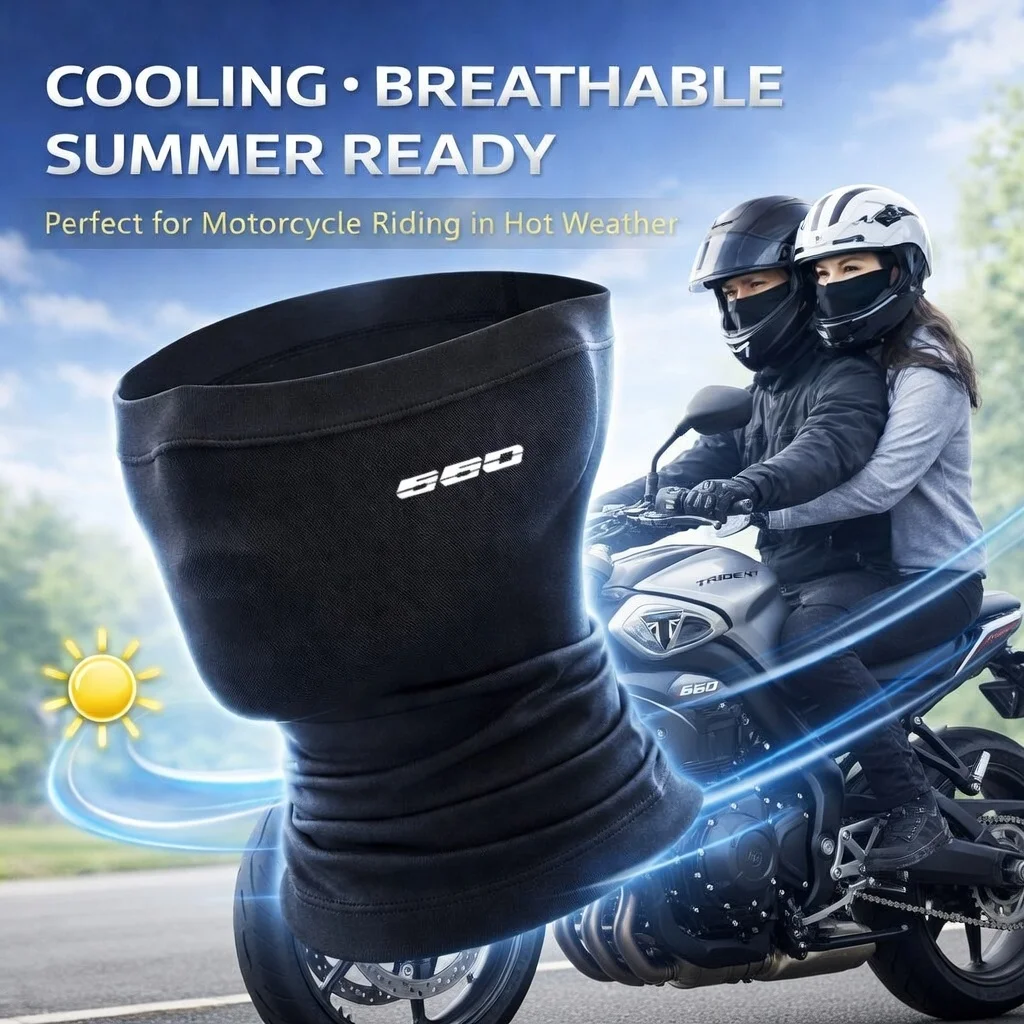 

Ветрозащитная летняя маска-балаклава для мотоцикла Triumph Trident 660 Sport Tiger Trident660, дышащая, с возможностью нанесения логотипа