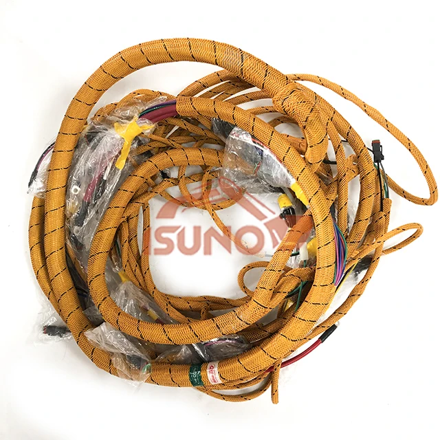 ISUNO High Quality Parts 320D 323D Excavator Chassis Wiring Harness 291-7590