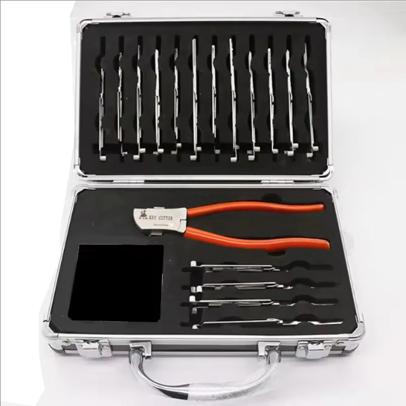 Auto Car Tool Lock Decoder Locksmith Tools Original LISHI 16 PCS 2 in 1 with Suitcase