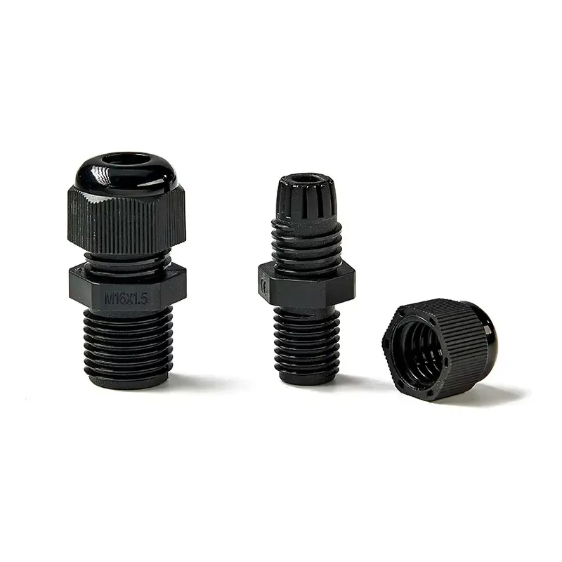 Essentra Ip68 Waterproof Plastic Cable Gland Metric/NPT/PG Cable Connector SR 1704 Nylon Cable Glands