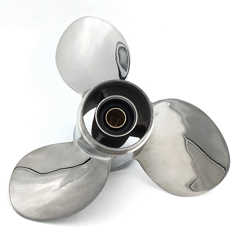 Stainless Steel Outboard Propeller 9 1/4X10 For YAMAHA 9.9-15HP