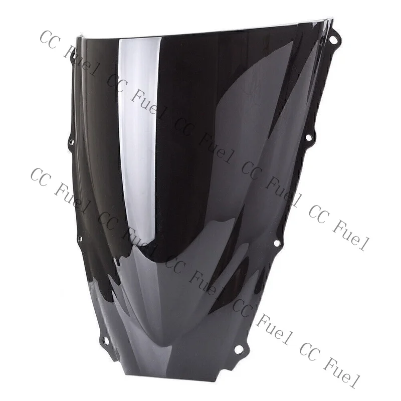 C+ Smoke Front Windshield Wind Screen for Daytona 675 2006 2007 2008