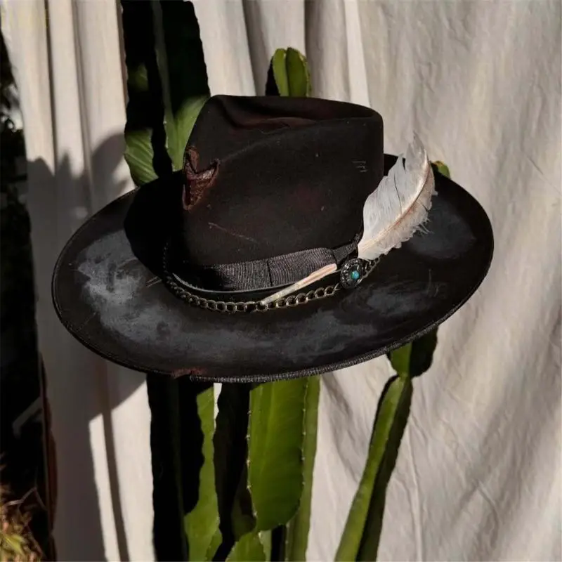 HX6F Stage Performances Hat Hat Sweat Chap