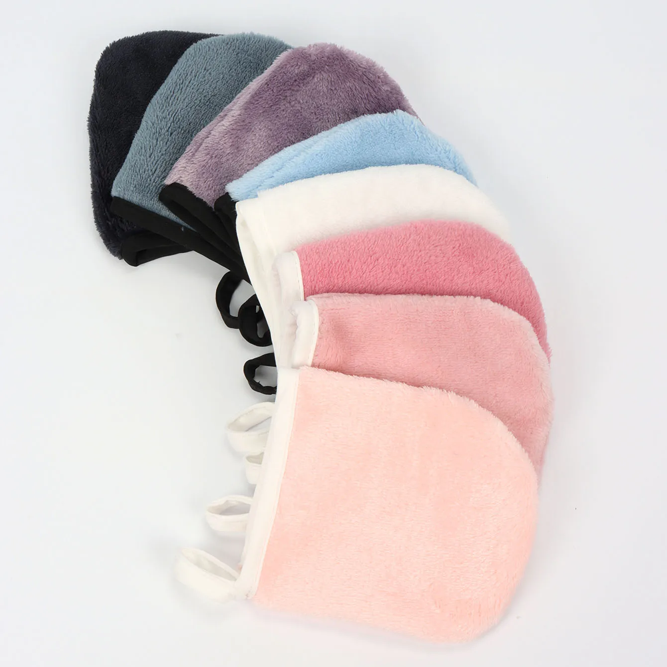 2/4/6Pcs Gloves and Face Towels Machine Washable, Reusable Facial Cleansing Tool, Suitable for All Skin Types.