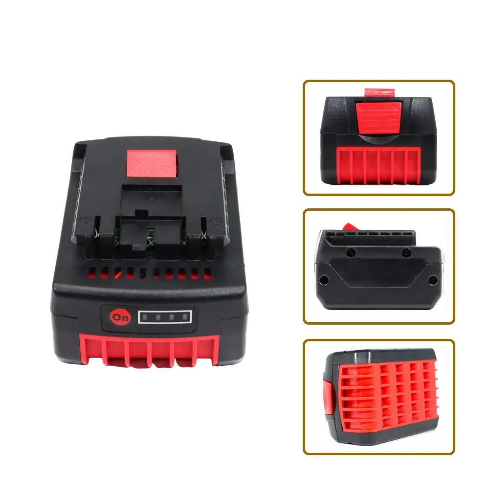 

For Bosch Power tool 14.4V 5000mAh 5.0Ah Original Rechargeable Battery for GBH GDR GSR DDS180 BAT614G Replacement Li-ion Battery