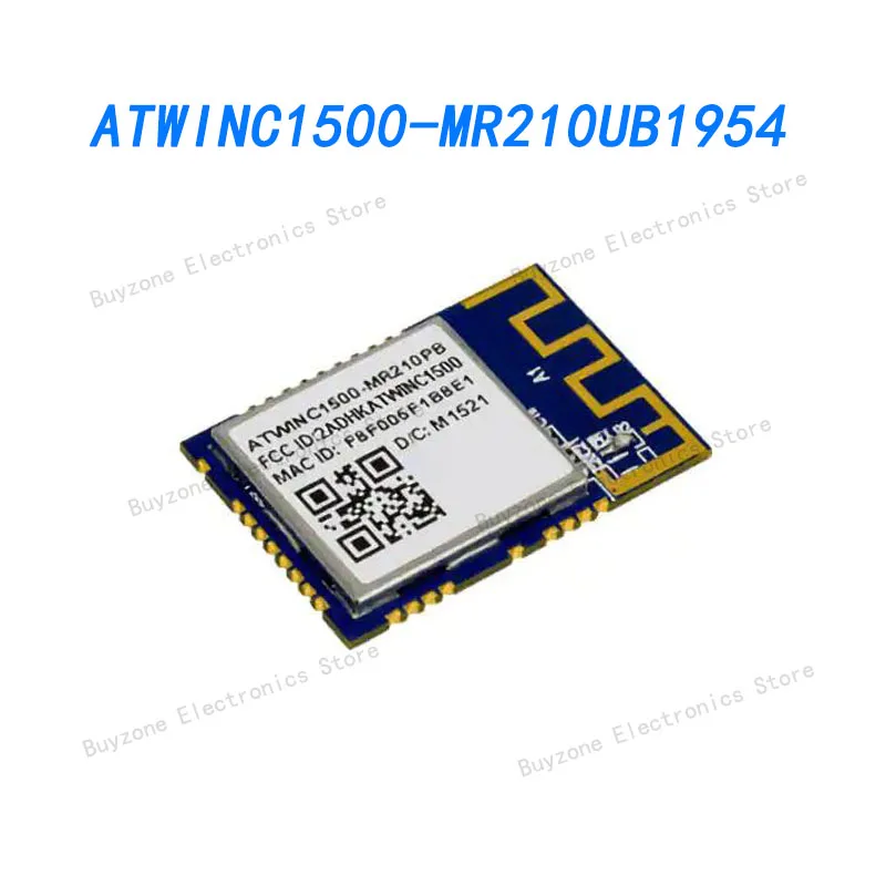 

ATWINC1500-MR210UB1954 WiFi Modules - 802.11 ATWINC1500 802.11 b/g/n Module, U.FL Ant., FW 19.5.4