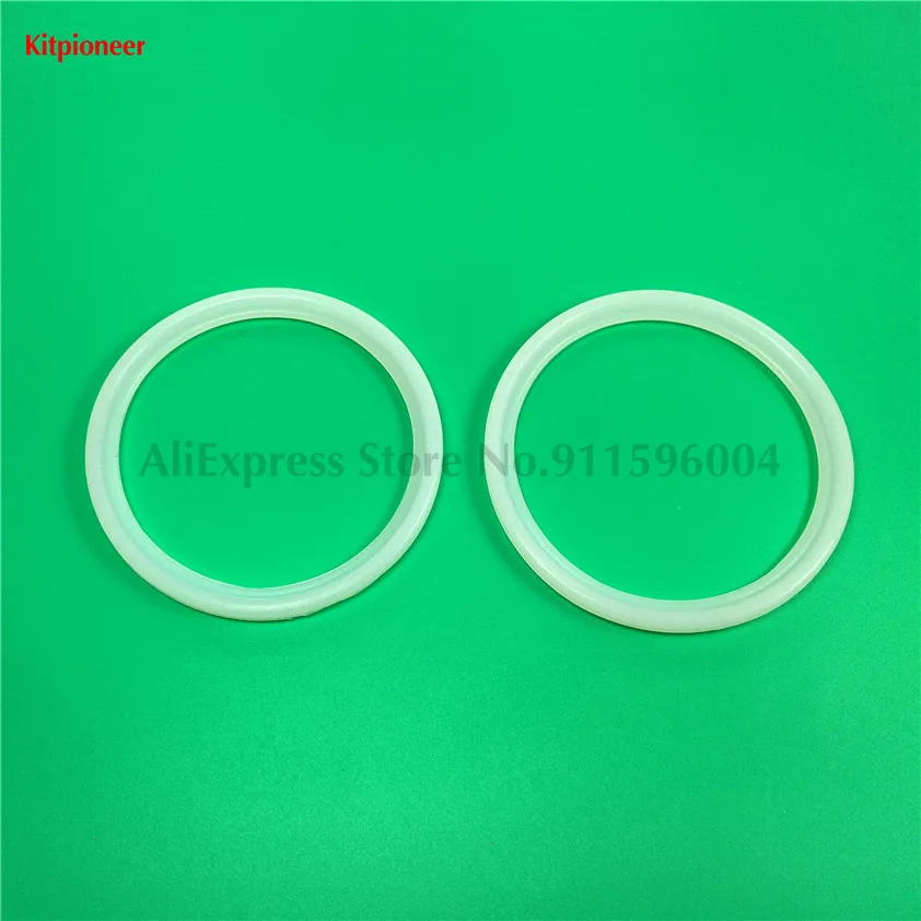 جديد الأبيض خواتم الختم من لينة الآيس كريم صانع قطع غيار لآلة الآيس كريم Accessoriy استبدال 2 قطعة