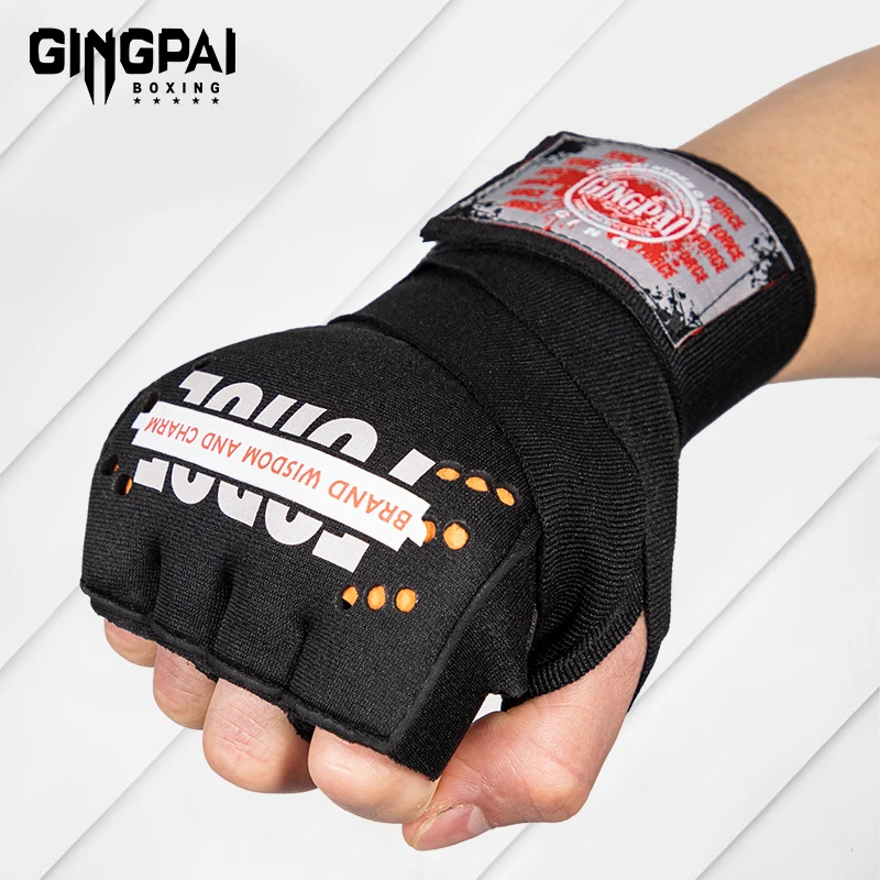 

Boxing Hand Wrap Inner Gloves Half Finger Gel Boxing Glove for Muay Thai MMA Kickboxing Martial Arts Punching Speed Bag Training