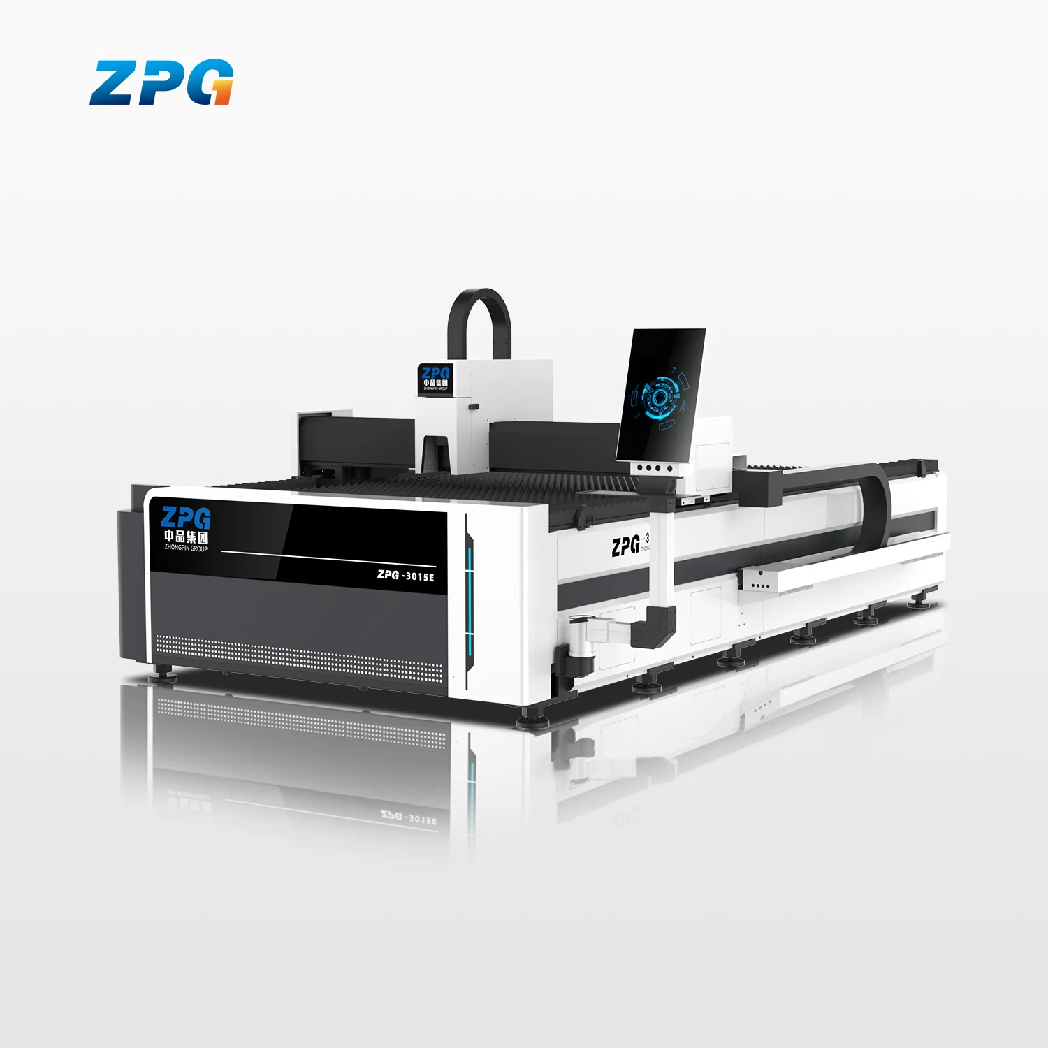 

1500w 2000w 3000w Fiber Laser Cutting Machine Full Protection 3000*1500mm Sheet Metal Pulsed 3axis Laser Cutter