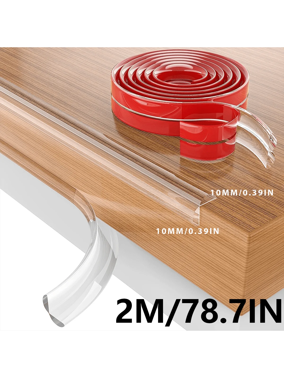 1m/3m/4m/5m Kantenschutzstreifen L-förmige Eckenschützer Tischeckenschützer für Möbelschutz | Proof Corners und E