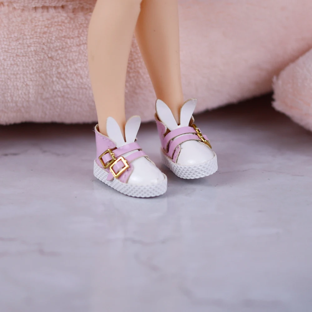 bltyh 1/6 poppenschoenen sport casual stijl konijn ontwerp geschikt voor BJD 30cm pop speelgoed en geschenken