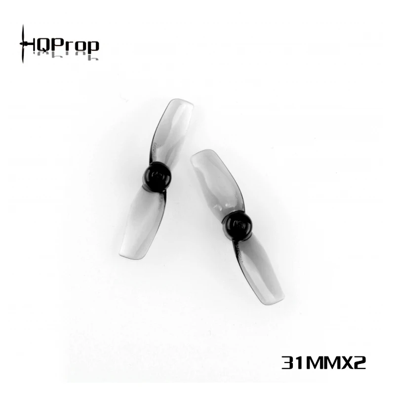 10Pairs(10CW+10CCW) HQPROP 31MMX2 31mm 2-Blade PC Micro Propeller 1mm for RC FPV Freestyle Tinywhoop Drones DIY Parts