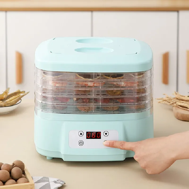 6L Multi-Layer Automatic Food Dryer for Fruits Vegetables Pet Snacks & Dried Meat - Compact Household Kitchen  Appliance Desktop