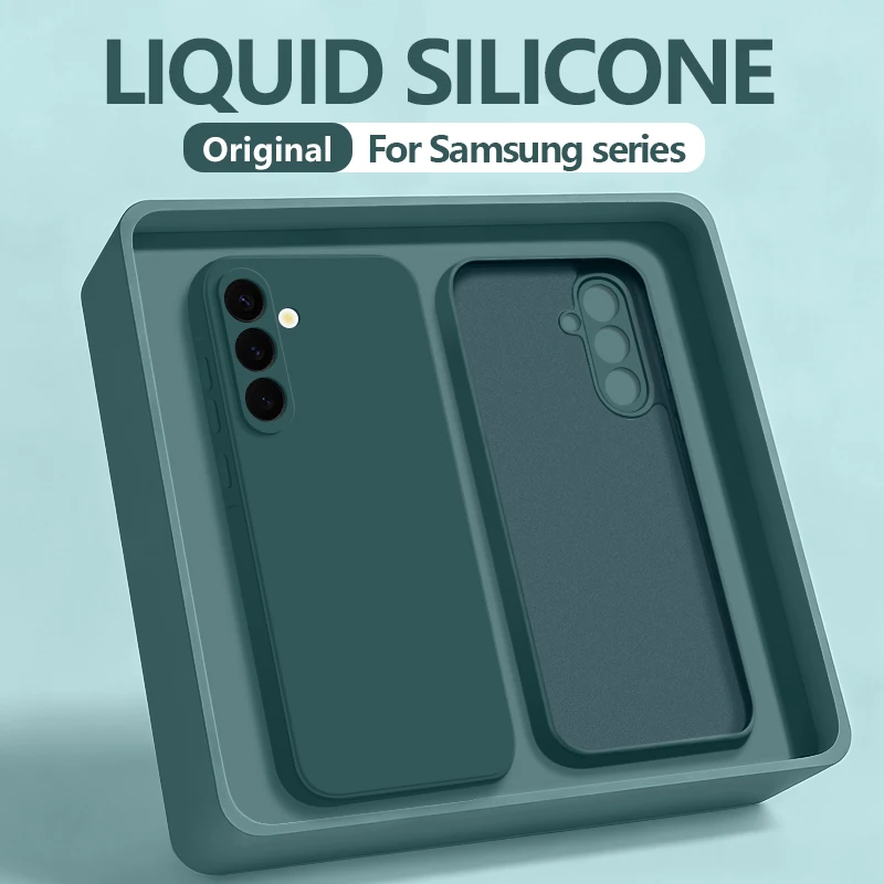 Weiche TPU-Handyhülle für Samsung Galaxy S26 S24 S23 S25 Ultra Edge S24 S25 FE A57 A56 A17 A55 A16 A18 5G Flüssigsilikonhülle – Detail 7