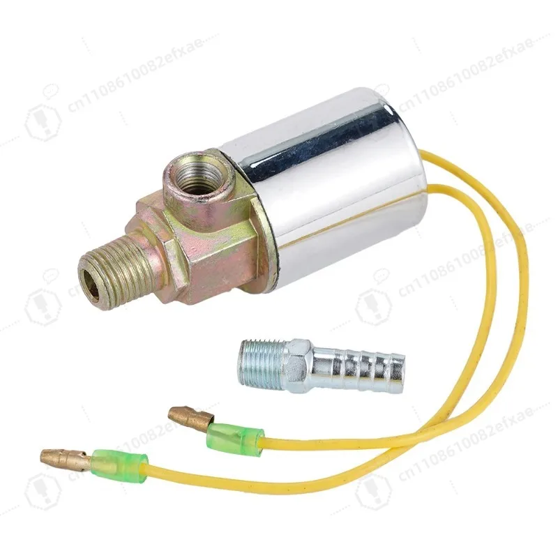 

12V 24V Truck Air Horn Electric Solenoid Valve 180 PSI, Heavy Duty Metal Train Horn Kit Accessories for Vehicle Auto Marine