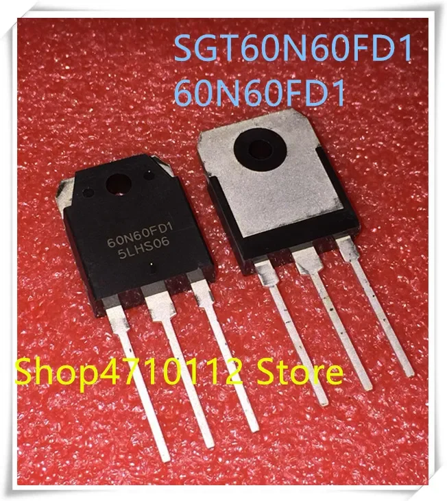 

НОВЫЙ 10 шт./лот SGT60N60FD1PN SGT60N60FD1 60N60FD1 TO-3P IC
