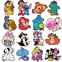 Cartoon Movie Lion Cat Duck Lapel Pins for Backpacks Cute Brooch for Clothes Enamel Pin DIY Metal Badges Jewelry Accessories