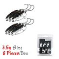3.5g Silver 6PCS