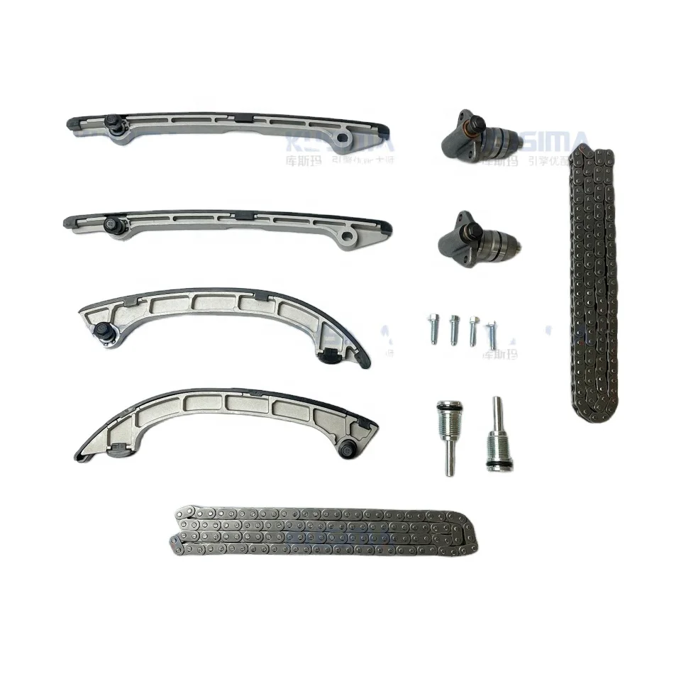 

KUSIMA Wholesale High Performance Complete Timing Chain Kit Timing with Tensioner for 3.6 3.6T TDV8 V8 diesel Engine