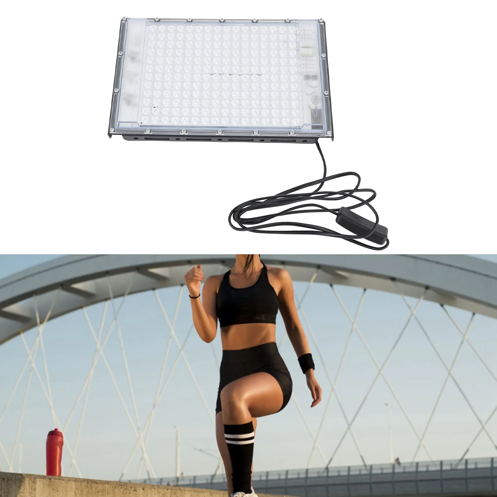 

Tanning Lamp 45W Full Blue 192 LEDs with Portable Tanning Light for Face Body Home Use Tanning Lamp Light Tanning Light