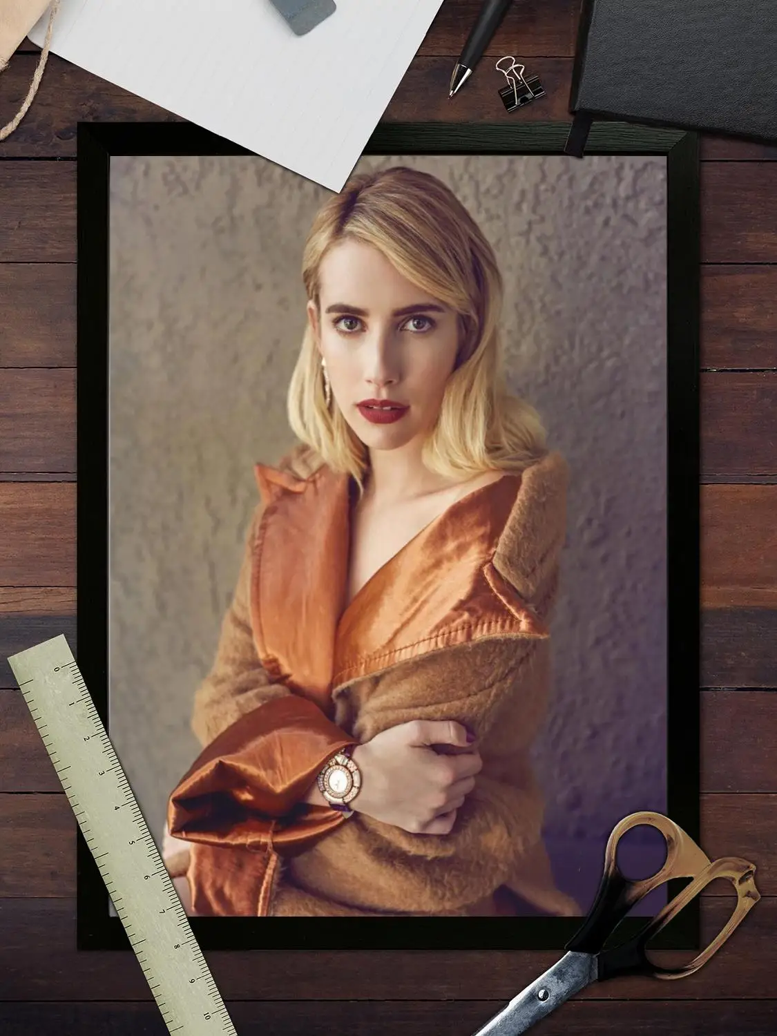 ملصق فني من القماش من إيما روبرتس وطباعة صورة فنية جدارية، ملصقات ديكور غرفة نوم عائلية حديثة، لوحة زخرفية #3