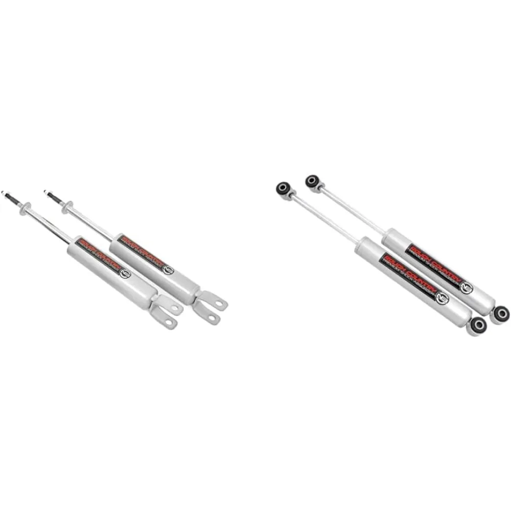 

0-3" N3 Front Shock Absorbers for 99-06 Chevy/Sierra 1500 4WD - 23140_A & 3-4.5" N3 Rear Shock Absorbers for 00-21 Tahoe/Yukon