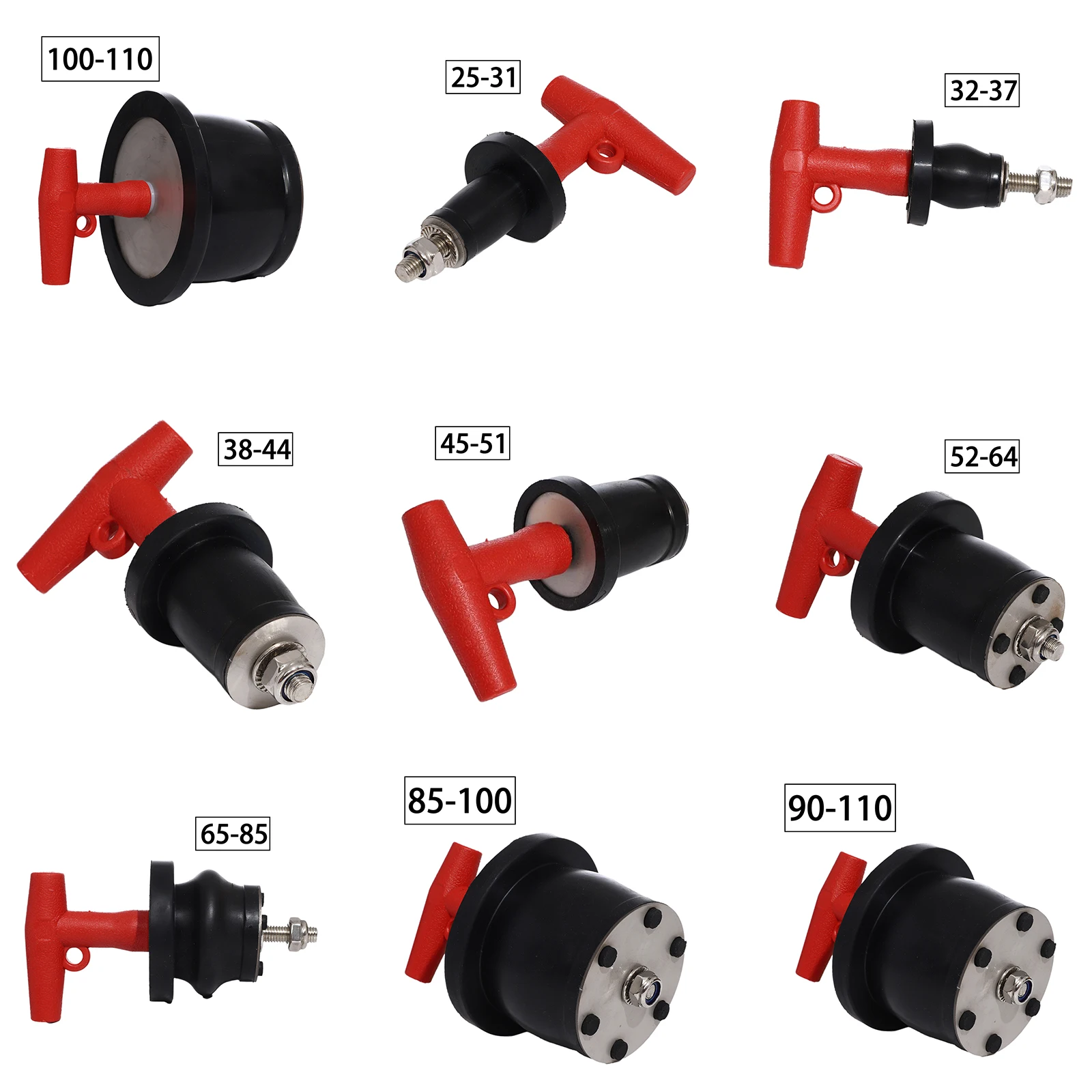 Adjustable Compatible Drainage Plug Stainless Steel Drainage Plug T-shaped Handle Marine Tool Universal Drainage Hole Accessory