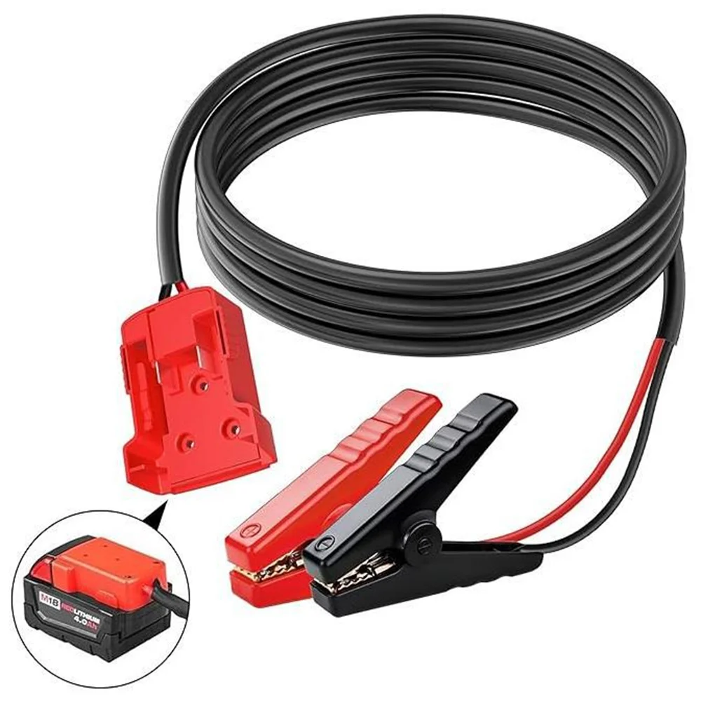 

Car Battery Igniter Automotive Emergency Power Kits 8AWG Cable 1.8M for Milwaukee M18 Jumper Starter Jump Kit Power Tool Line