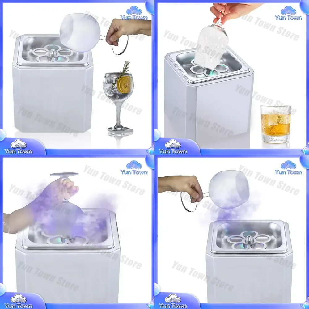 for Beer Dispenser Glass Froster for Bar Cup Frosting Machine Table Top CO2 Glass Chiller for Draft Beer System Home Bar