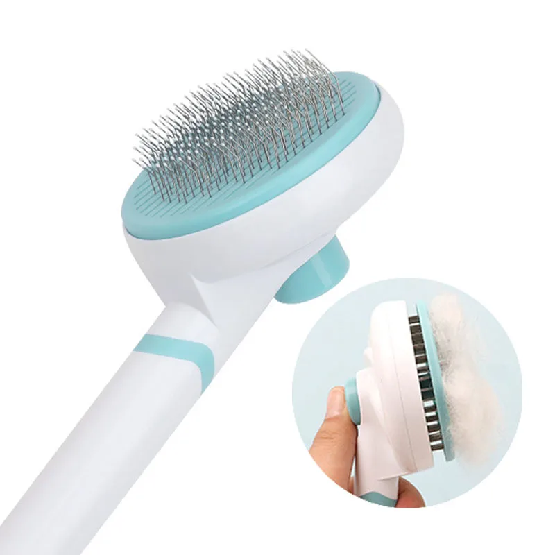 

Pet Hair Removal Comb Metal Needle Combs for Small Large Dogs Floating Hair Cleaning Bush Pet Beauty Skin Care Grooming Supplies