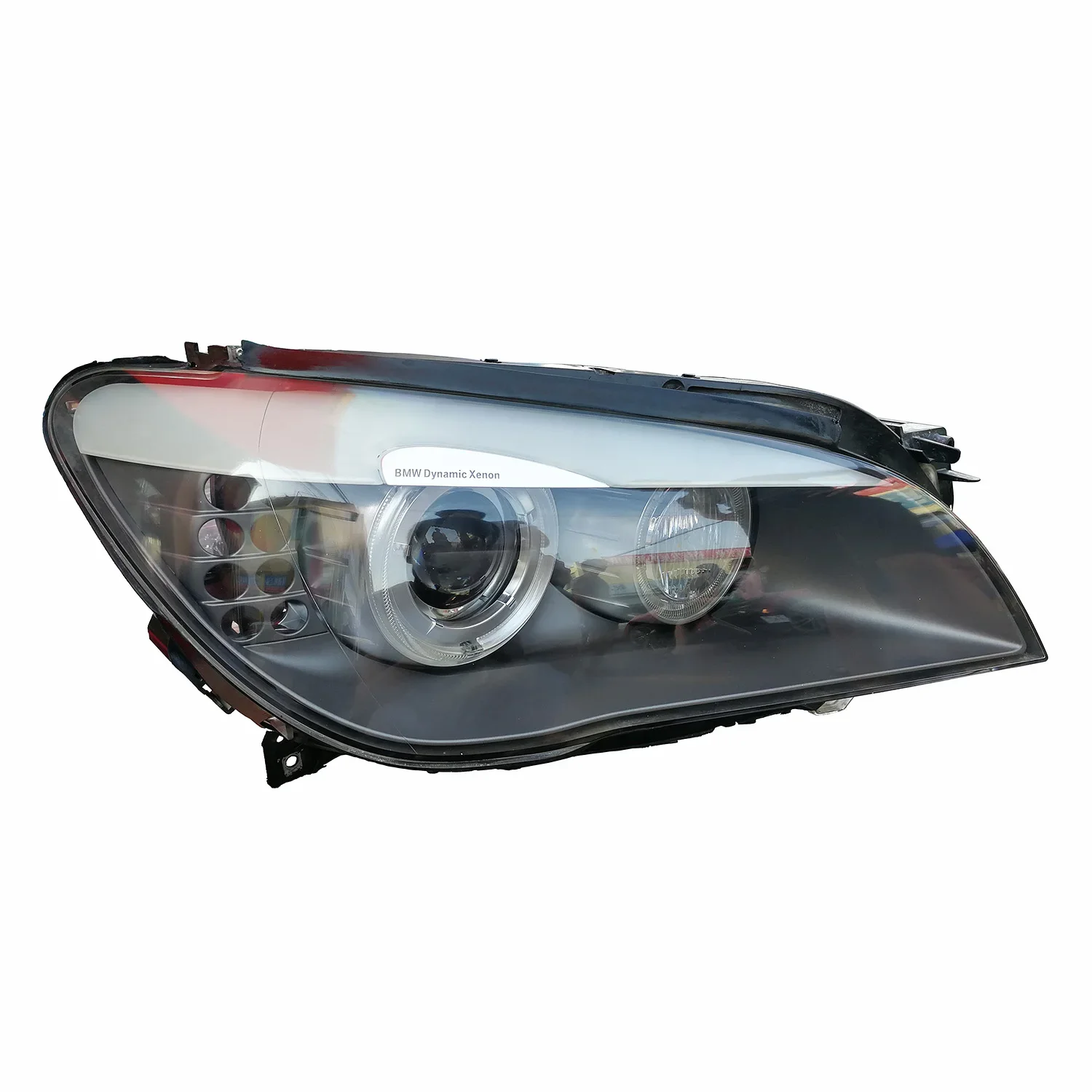 لسيارات BMW 7 Series F01 F02 زينون HID مجموعة مصابيح أمامية AFS 730Li 740i 750 760 2009-2013 أضواء أصلية يسار يمين #1