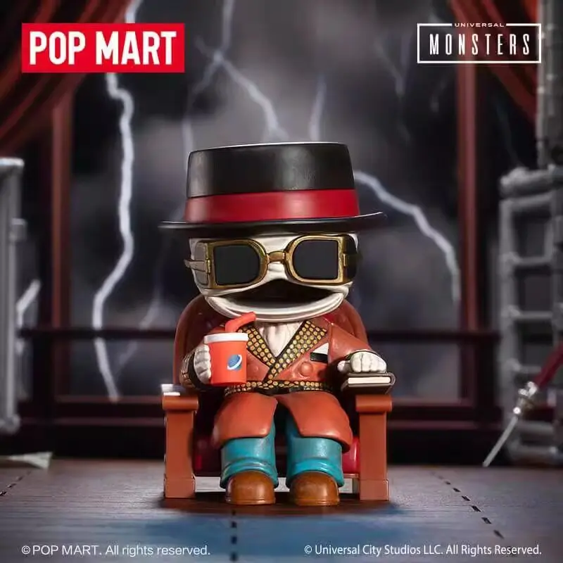 

Коллекционная фигурка Pop Mart Universal Monsters Blind Box: модный настольный декор, идеальный подарок на Хэллоуин для любителей игрушек