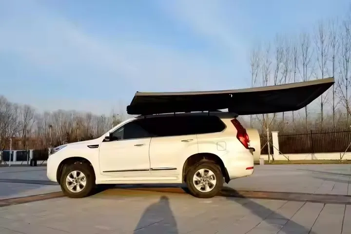 سعر المصنع حجم مخصص خفيفة الوزن على السطح خيمة الألومنيوم التخييم هارد شل خيمة سقف السيارة #5