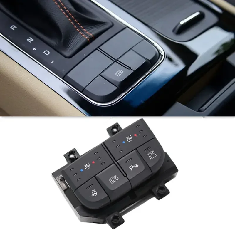 

for Kia Sedona CARNIVAL14-17Seat heating ventilation switch steering wheel heating button front radar switch driving mode switch
