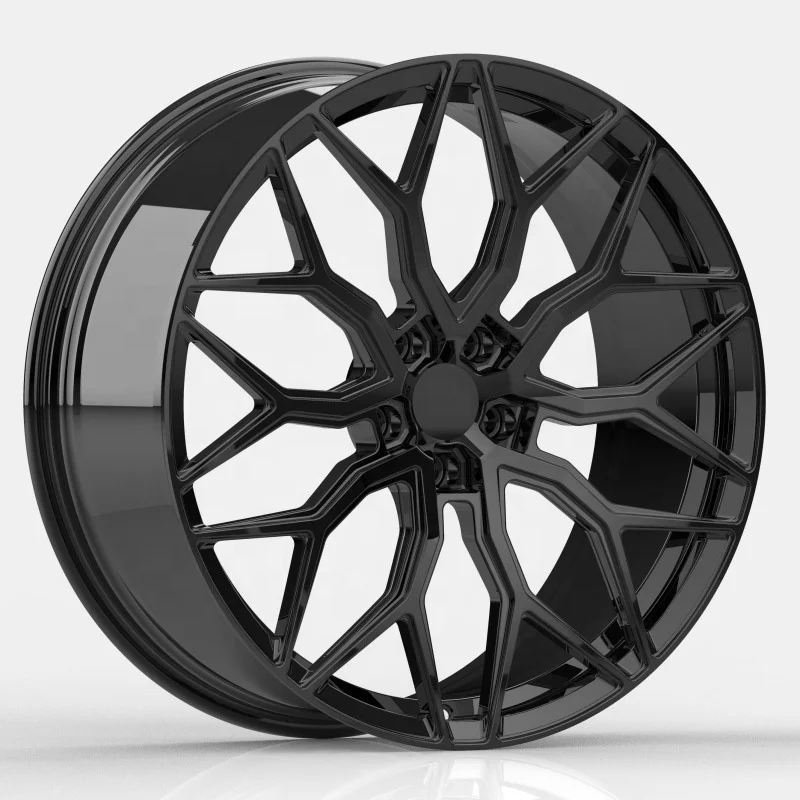 

Rimpower 21 22 23 24 Inch Gloss Black 22x9.0 5x120 1-pc Forged Passenger Aluminum Alloy Car Wheels Rims Fit for Land Rover Car